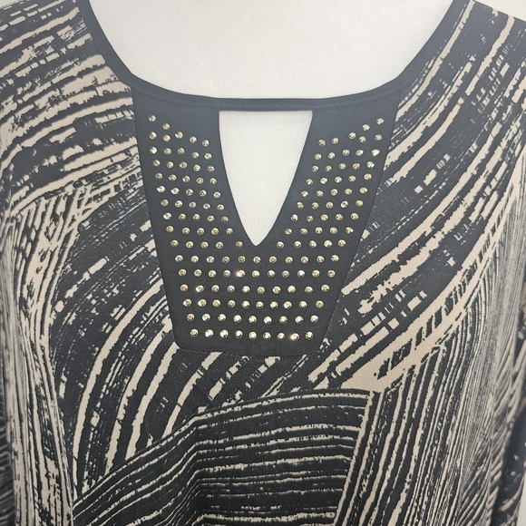 Elie McCarthy 2X half sleeve blouse - Picture 5 of 9